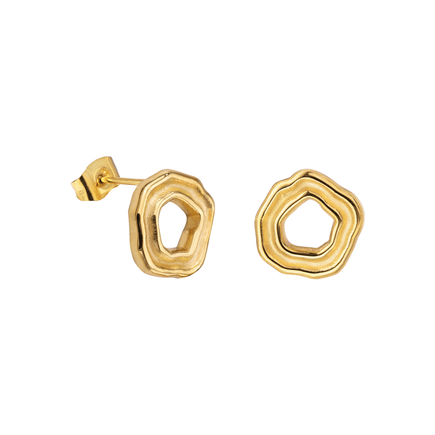 Coastal Charm Studs Gold