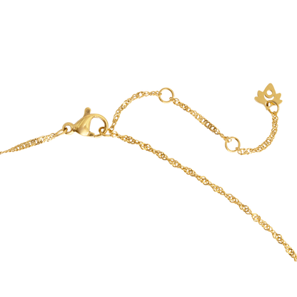 Flowery Necklace Gold