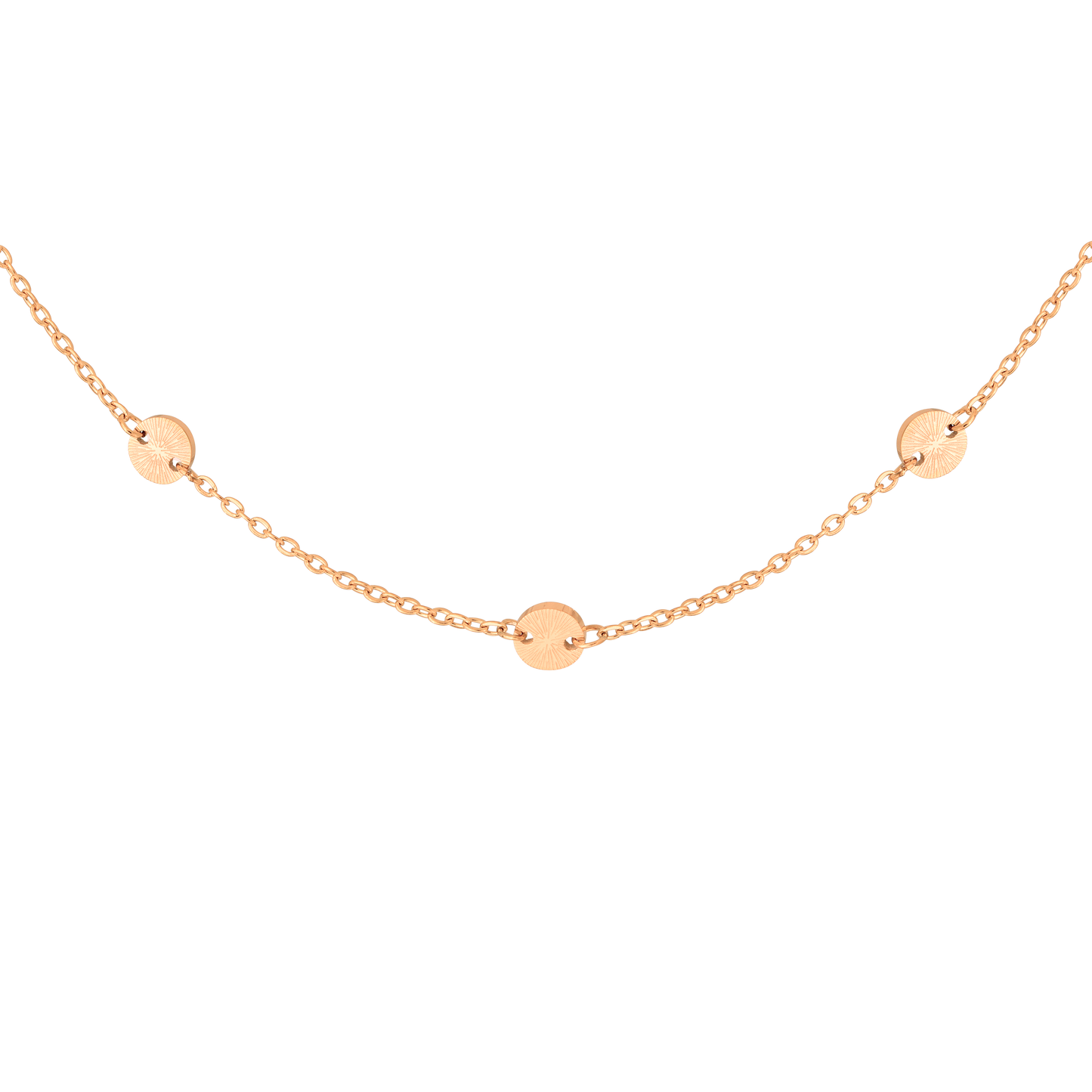 La Féminité Necklace Roségold