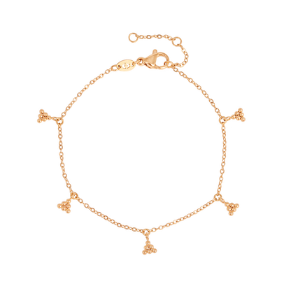 Tiny Beads Bracelet Roségold