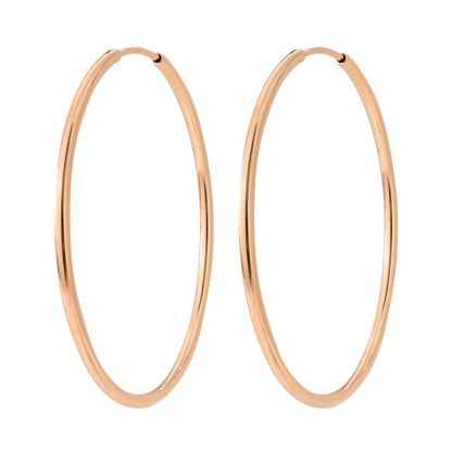 Extra Maxi Hoops Roségold