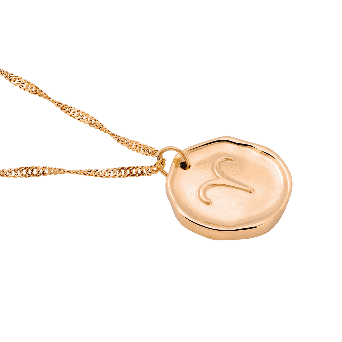 Zodiac Necklace – Aries / Widder Roségold