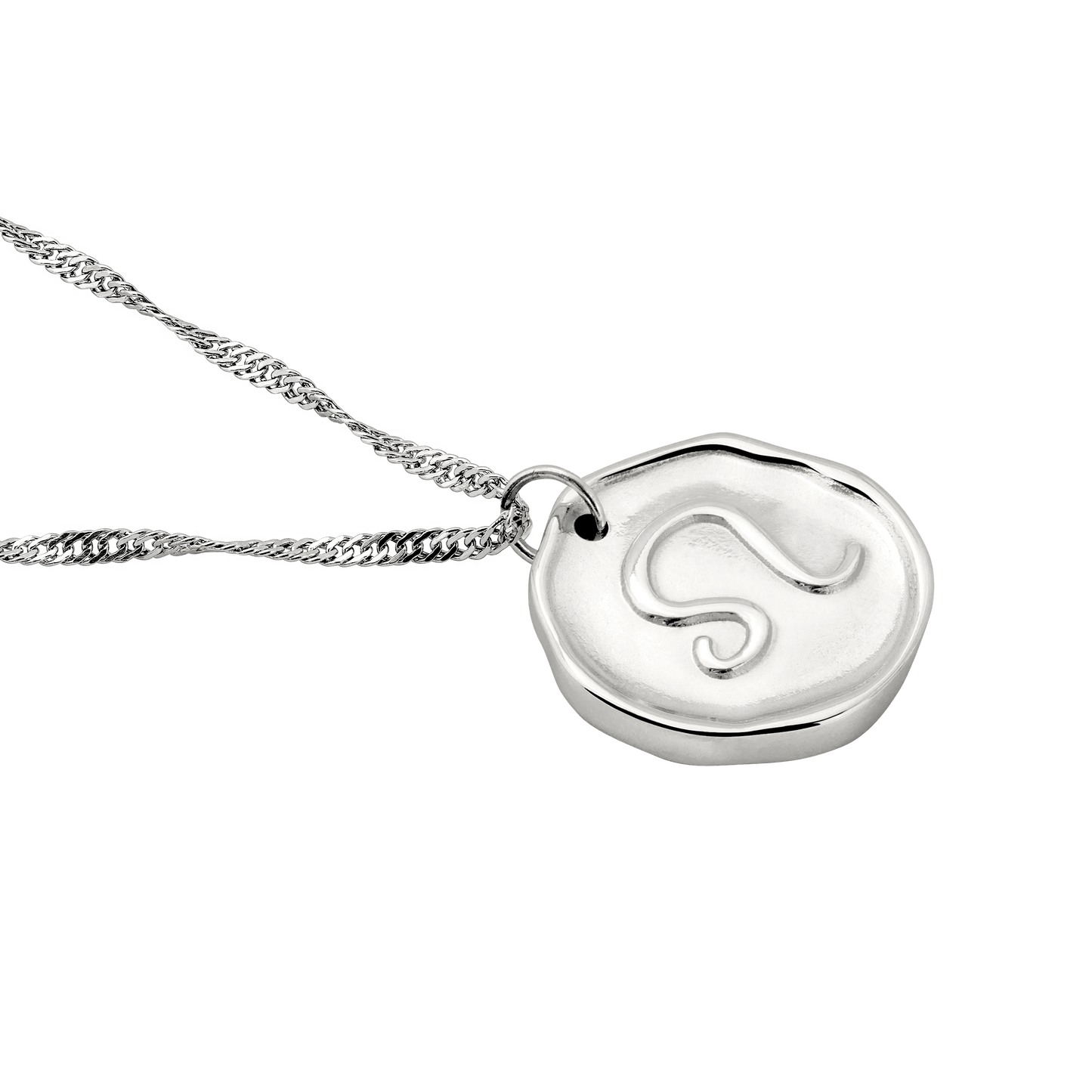 Zodiac Necklace – Leo / Löwe Silber