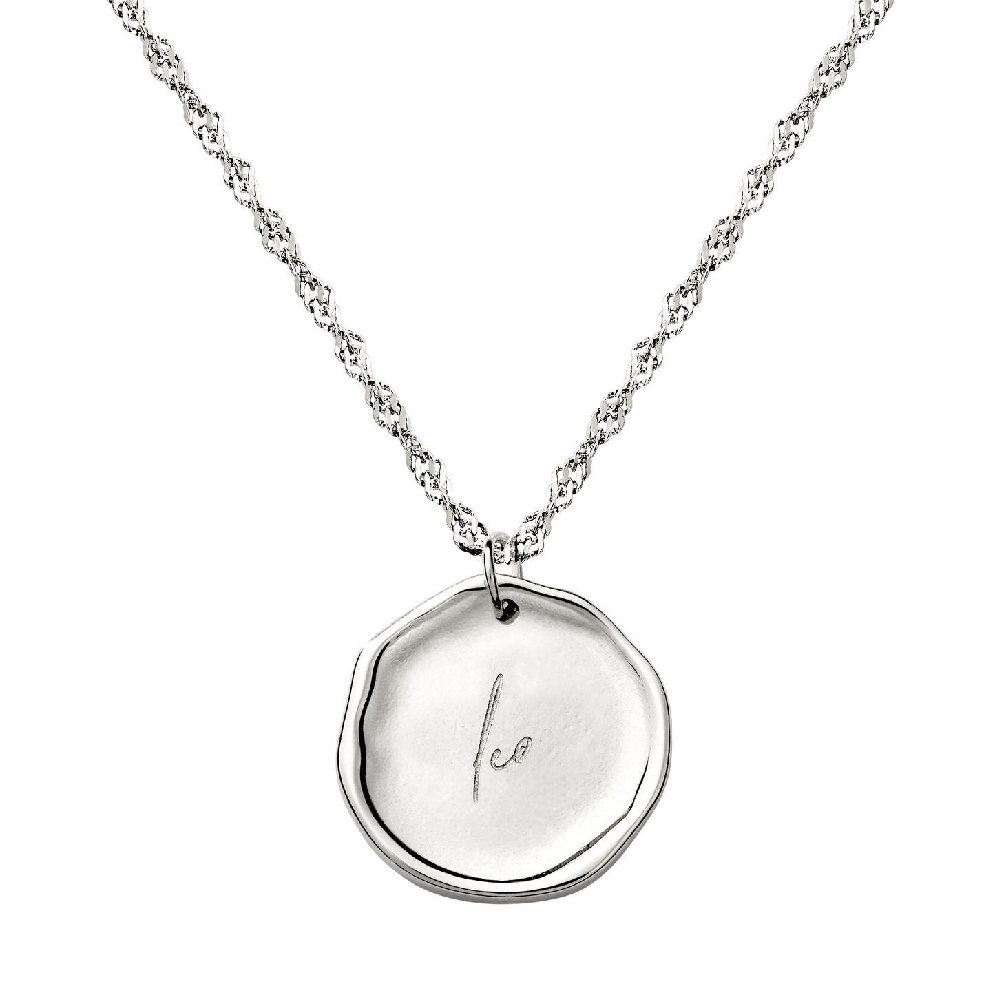 Zodiac Necklace – Leo / Löwe Silber