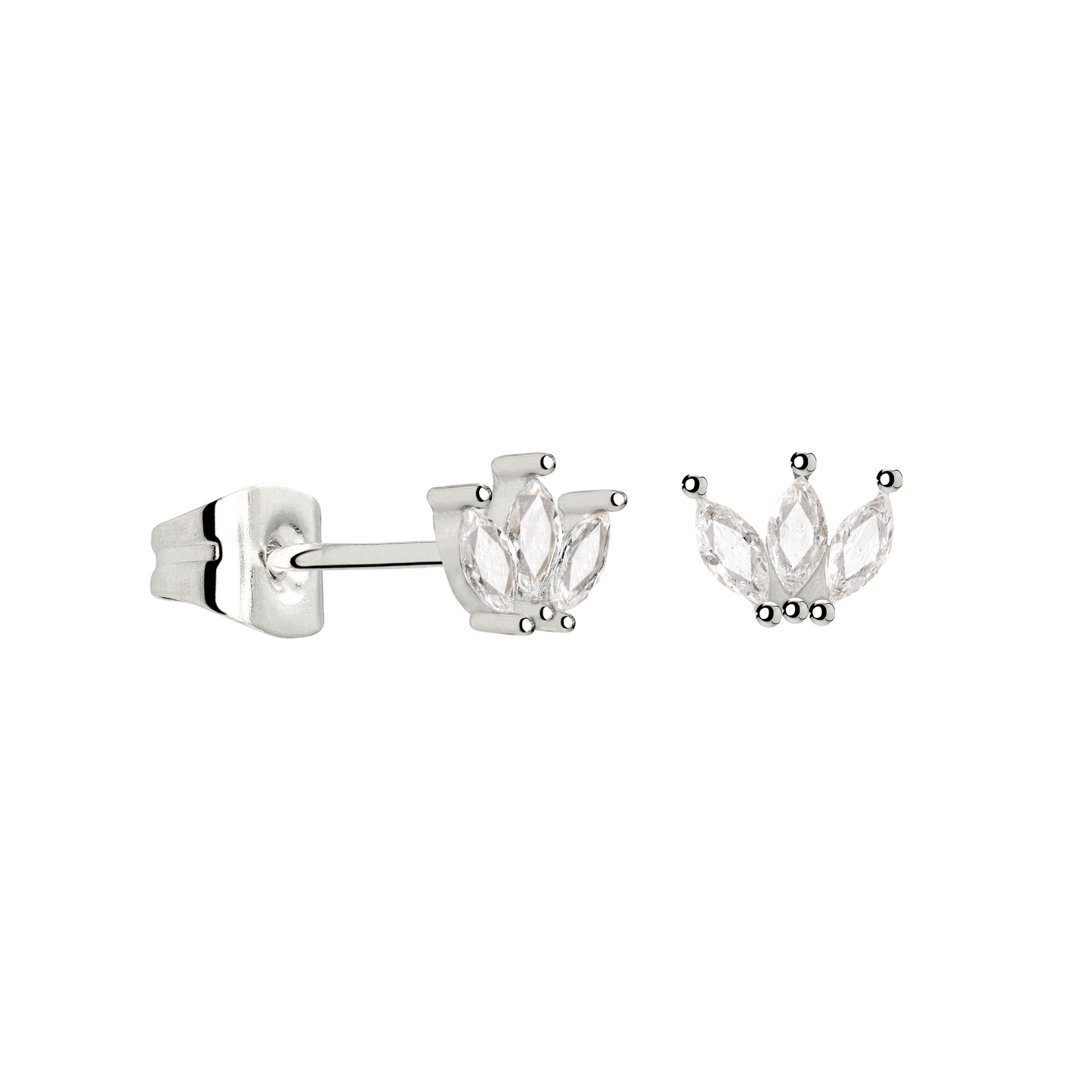 Royalty Studs Silber