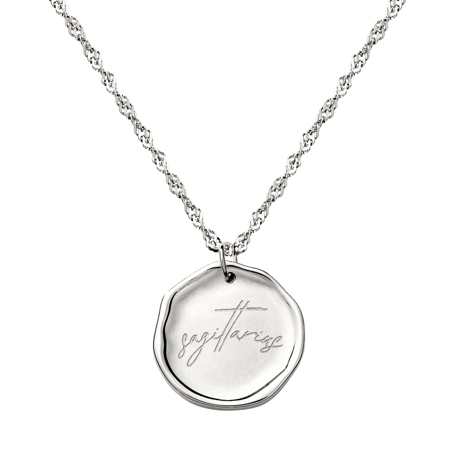 Zodiac Necklace – Sagittarius / Schütze Silber