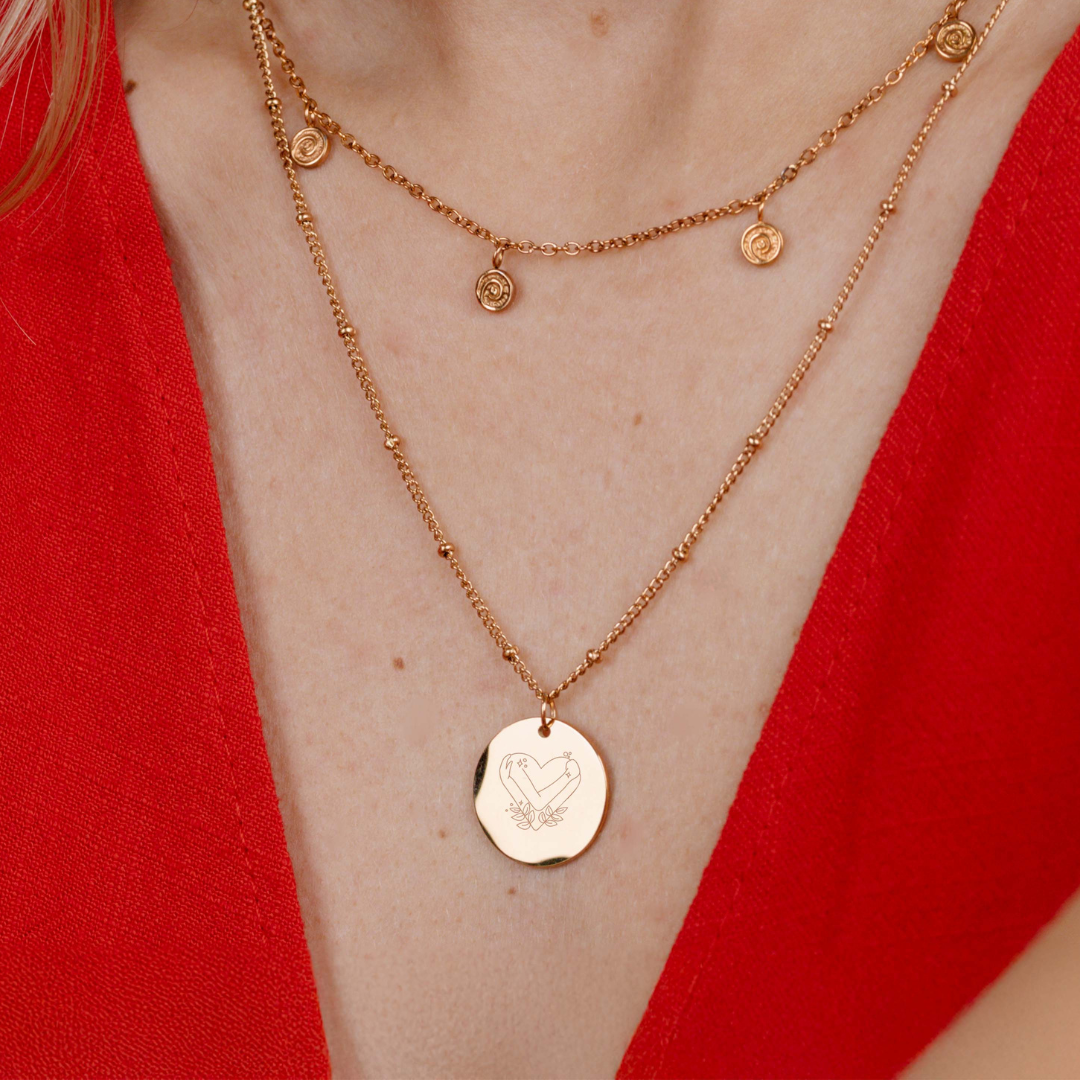 Self-Love First Necklace Roségold