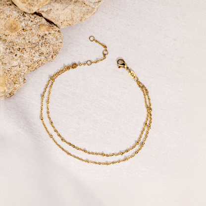 Puebla Anklet Gold