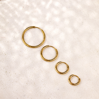 Clean Hoop Bundle Small Roségold