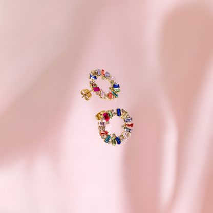 Rainbow Loop Studs Gold