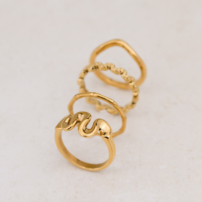 Branch Link Ring Gold