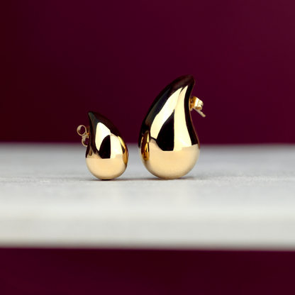 Droplet Studs Small Roségold