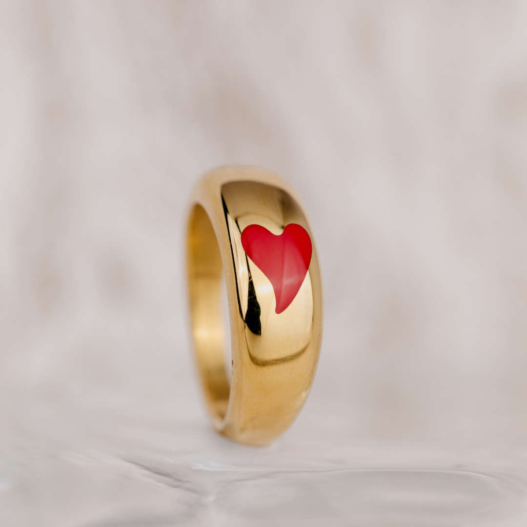 Hot Love Ring Gold