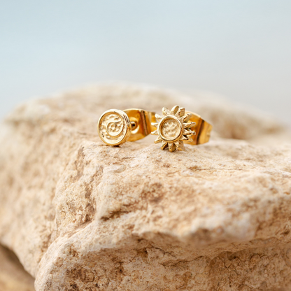 Sweet Swirl Studs Roségold