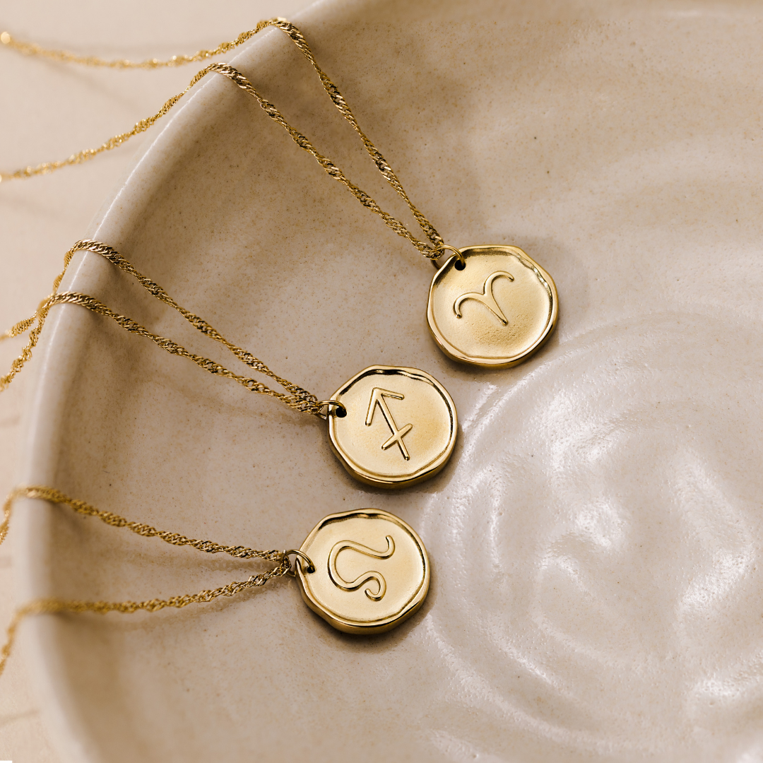 Zodiac Necklace – Sagittarius / Schütze Roségold