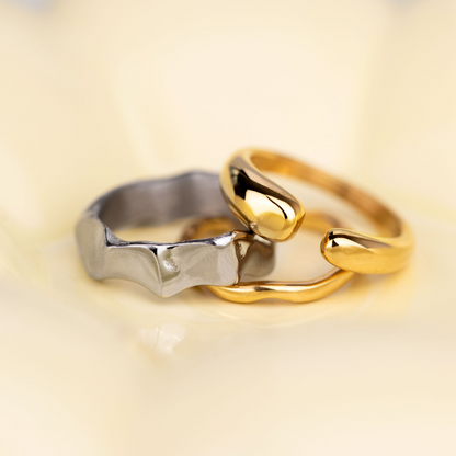 Melting Ring Gold