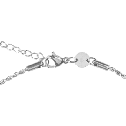 LUA Gemini / Zwilling Necklace Silber