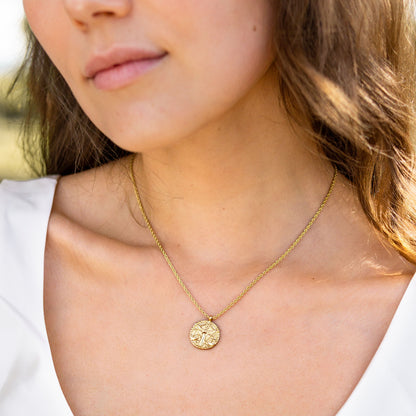 Libra / Waage Necklace Gold