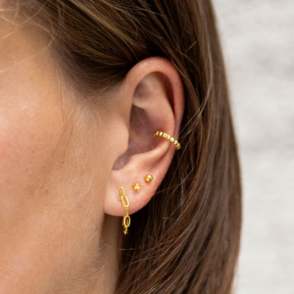 Bolita Studs Gold