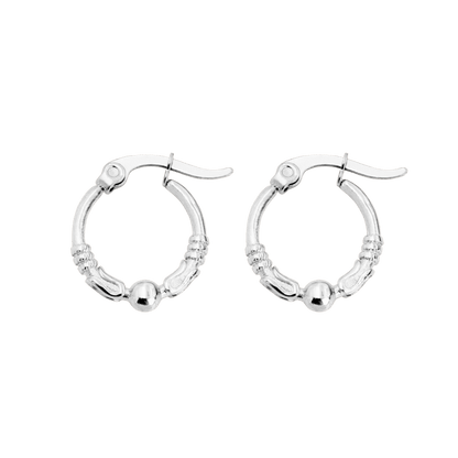 Anubis Hoops Silber