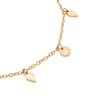 Sparkle Necklace Roségold