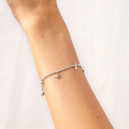 Midnight Bracelet Silber