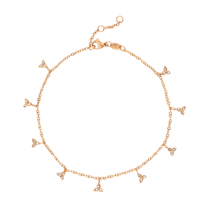 Twinkle Anklet Roségold