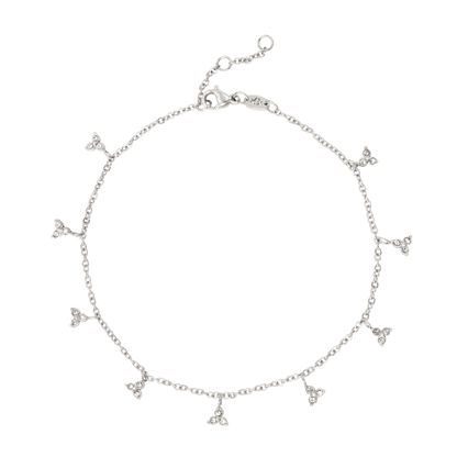 Twinkle Anklet Silber