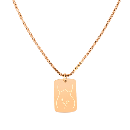 Feminidad Necklace Roségold