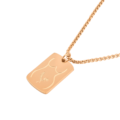 Feminidad Necklace Roségold