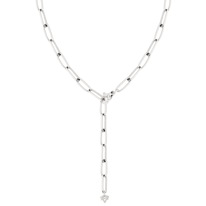 Honey Y-Necklace Silber