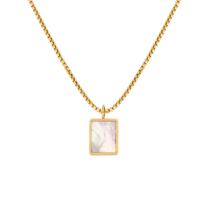 Shimmering Reflection Necklace Gold