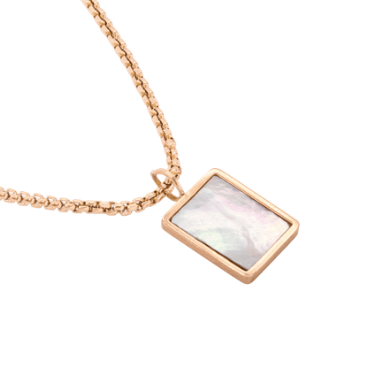 Shimmering Reflection Necklace Roségold