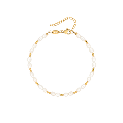 Summertime Pearl Bracelet Gold