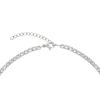 Blaze Choker Silber