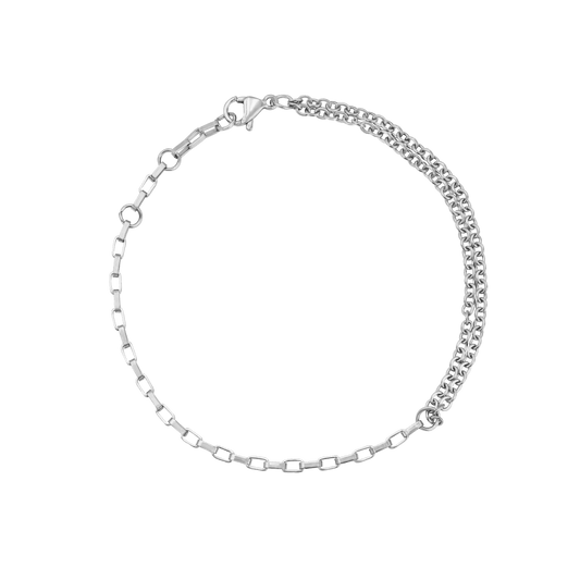 Double Trouble Bracelet Silber