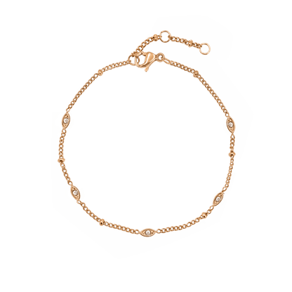 Sparkling Eyes Bracelet Roségold