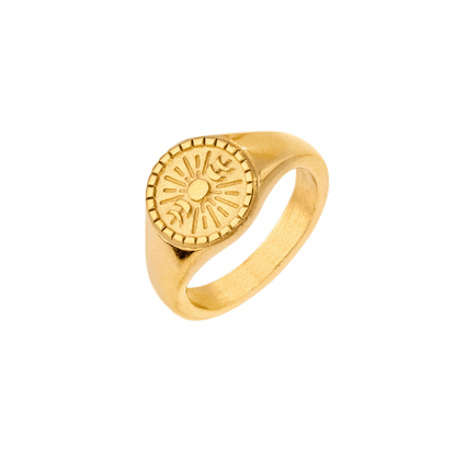 Power Krissi Signet Ring Gold