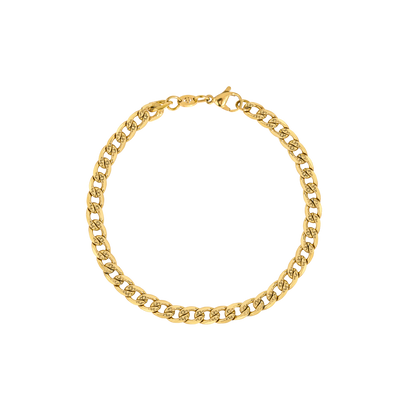 Cuban Chain Bracelet Gold