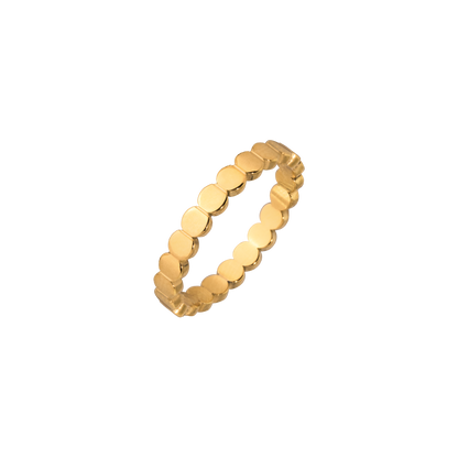 Small Circles Ring Gold