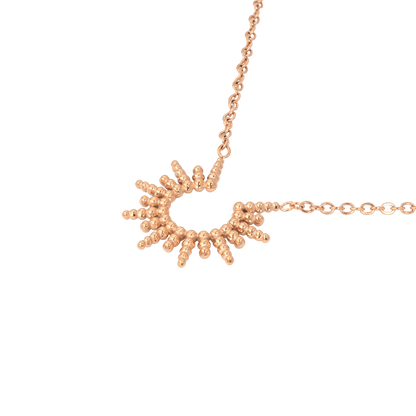 Sunshine Sister Necklace Roségold