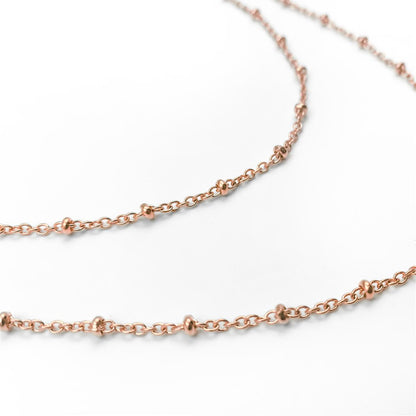 Alimera Necklace Roségold