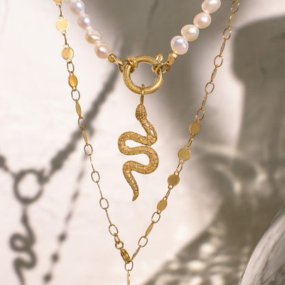 Rising Lotti Y-Necklace Gold