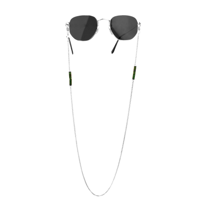 Palmera Sunglasses Chain Silber