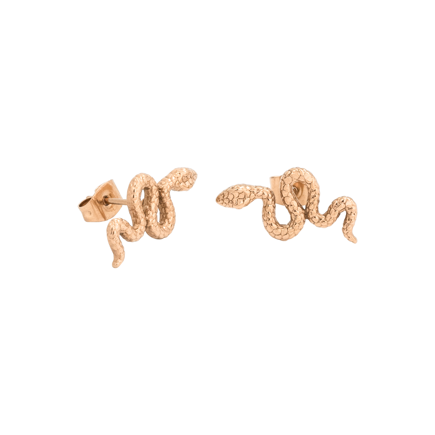 Loving Emelie Snake Studs Roségold