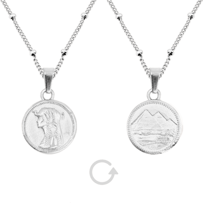 Cleo Necklace Silber