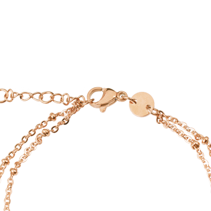 Puebla Anklet Roségold